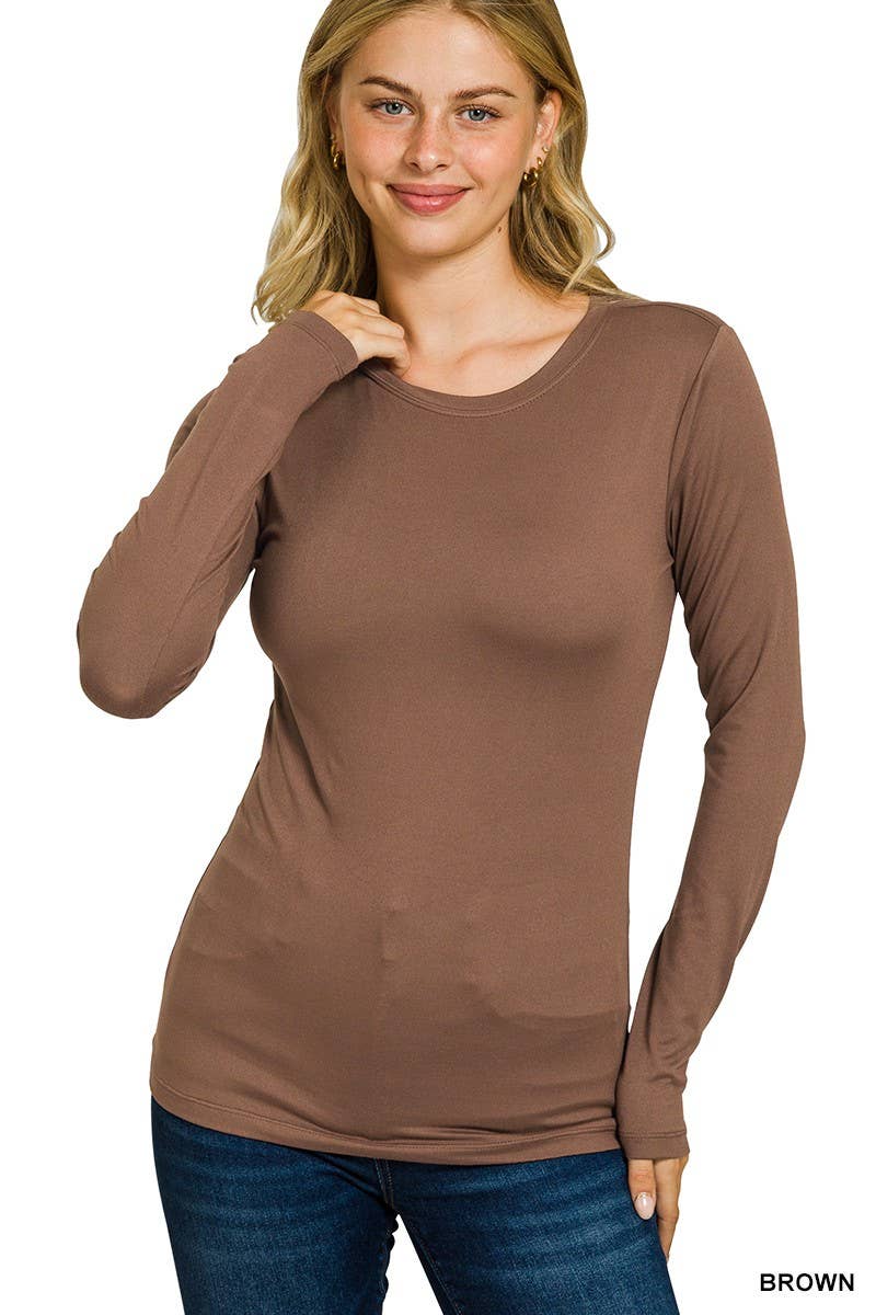 The Everyday Luxe Long Sleeve 🤎