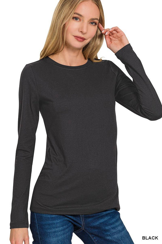 The Everyday Luxe Long Sleeve 🖤