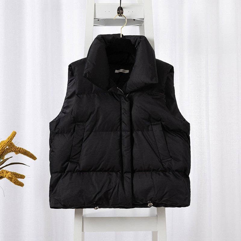 The Aspen Puffer Vest 🖤