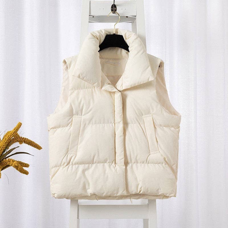 The Aspen Puffer Vest 🤍